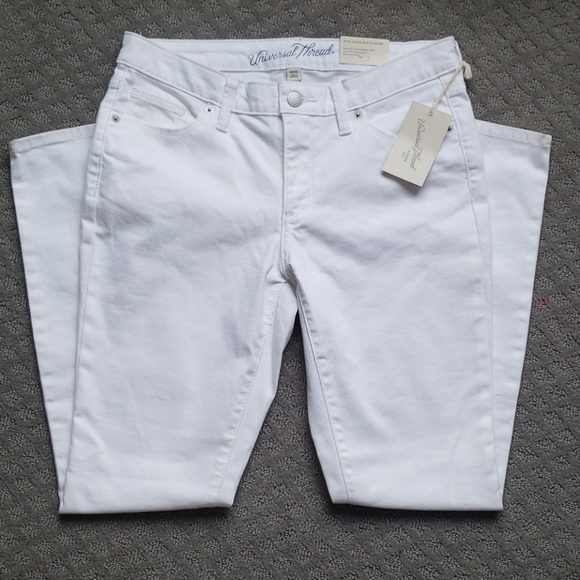 Universal Thread Denim - Mid-Rise Skinny White Jeans